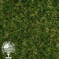 artificial grass with green and yellow blades
