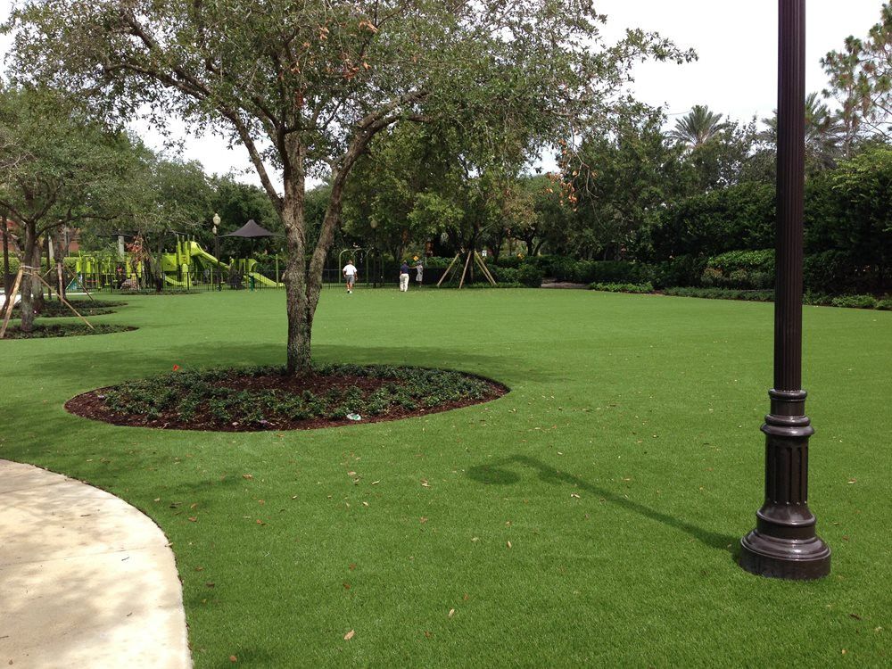 Metro New York commercial artificial grass landscaping